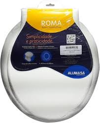 ASSENTO SANITARIO BRANCO OVAL ROMA ALUMASA