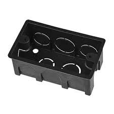 CAIXA LUZ 2X4 PRETA MONDIALE