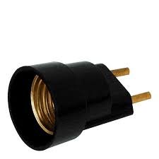 SOQUETE BOCAL 2 PINOS PRETO FOXLUX