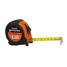 TRENA 5,0MX19MM C/TRAVA EMBORRACHADA FAMASTIL