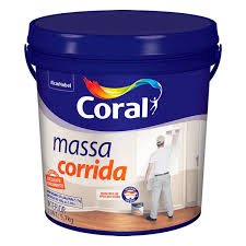 Massa corrida Pva Coral 3,6 Litros